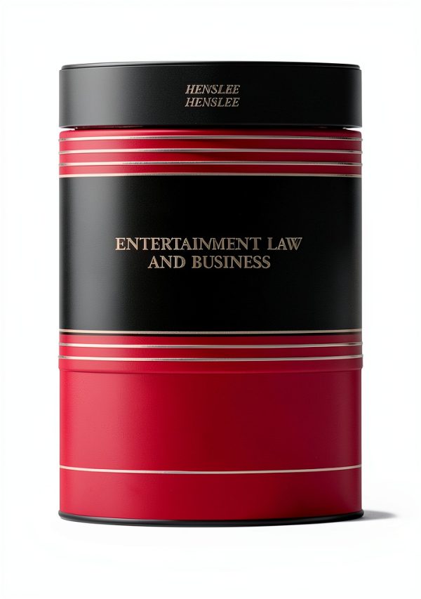 Entertainment Law Kindle eBook by Aspen Publishing 1591‑Page Legal-0