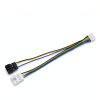 Graphics Card Fan Splitter GENNEL 4-Pin to Dual 4-Pin 100mm Cable-0