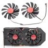 DC12V 0.45A 4Pin FDC10U12S9-C RX580 RX590 Graphics Card Fans for XFX AMD RX 580 GTS Black Edition，for XFX AMD RX 590 Fatboy GPU Fans-0