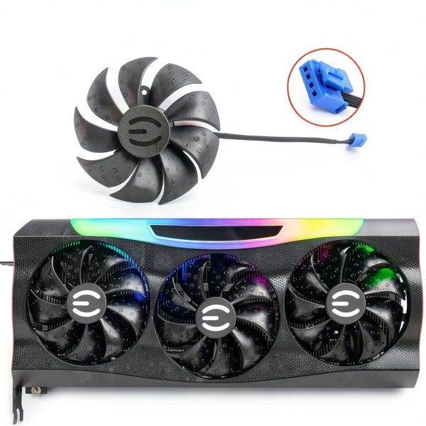 87MM PLD09220S12H Card Fan Replacement for EVGA Black-2
