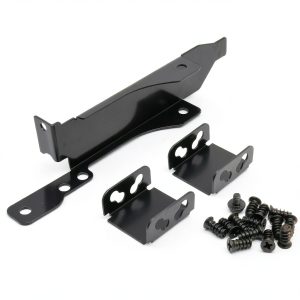 Biaungdo PCI Slot Fan Mount Rack 3 Slots Dual Bracket for 8-12cm Fans-0