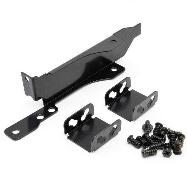 Biaungdo PCI Slot Fan Mount Rack 3 Slots Dual Bracket for 8-12cm Fans-0