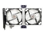 Dual Fans Mount Rack ThtRht for Graphic Card Cooling 9cm/12cm Radiator-0