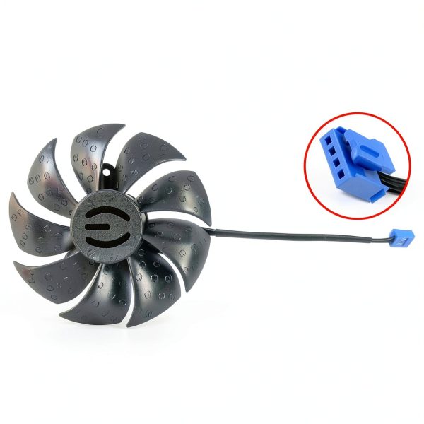 87MM PLD09220S12H Card Fan Replacement for EVGA Black-6