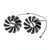 DC12V 0.45A 4Pin FDC10U12S9-C RX580 RX590 Graphics Card Fans for XFX AMD RX 580 GTS Black Edition，for XFX AMD RX 590 Fatboy GPU Fans-4