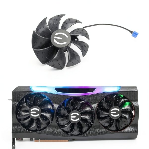 87MM PLD09220S12H Card Fan Replacement for EVGA Black-1