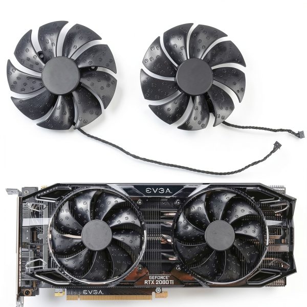 85mm 12V 4Pin PLA09215S12H Coolerage Card Fan for RTX 2080 Ti-0