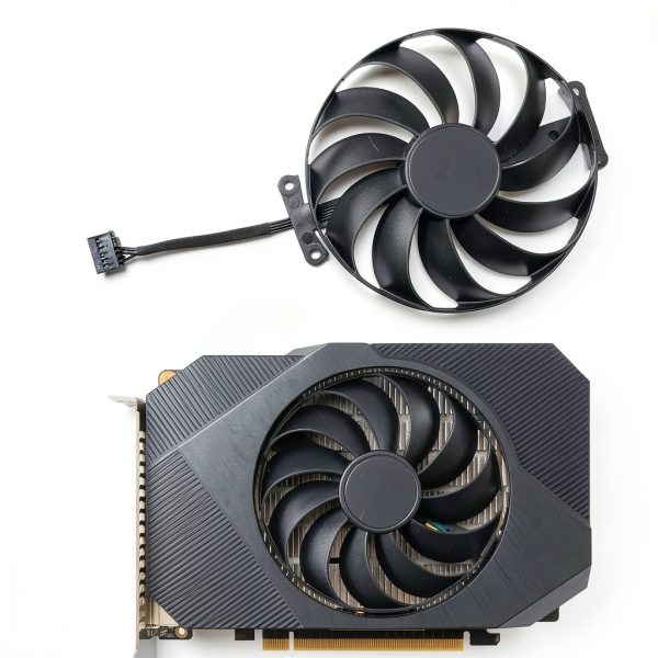 Graphics Card Cooling Fans WLQTKST for ASUS Phoenix GTX 1650 RTX 3050-1