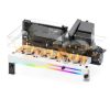 Graphics Card Cooler AsiaHorse 3X80mm White ARGB Triple Fan-1