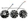 87MM PLD09220S12H Card Fan for EVGA FTW3 Black 3Fan-4