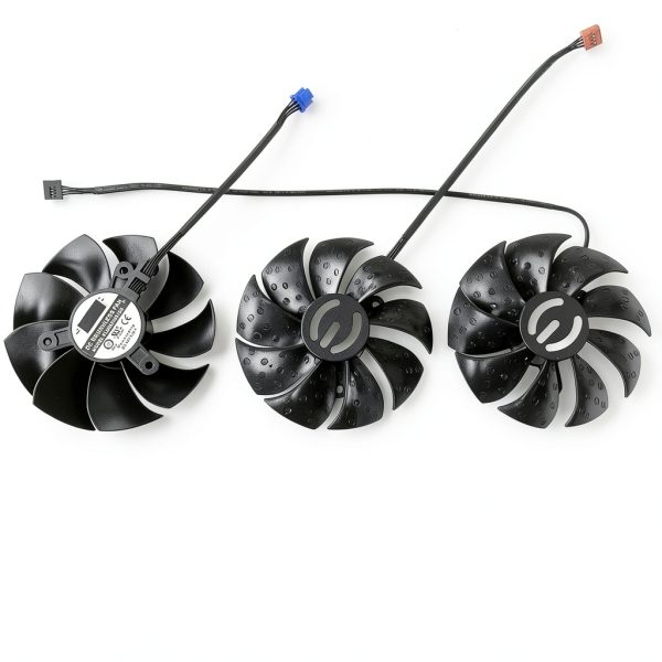 87MM PLD09220S12H Card Fan for EVGA FTW3 Black 3Fan-4