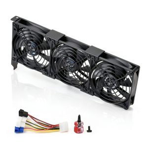 SCCCF 3x92mm Graphic Card Fans Cooler and Triple with Multi Voltage-0