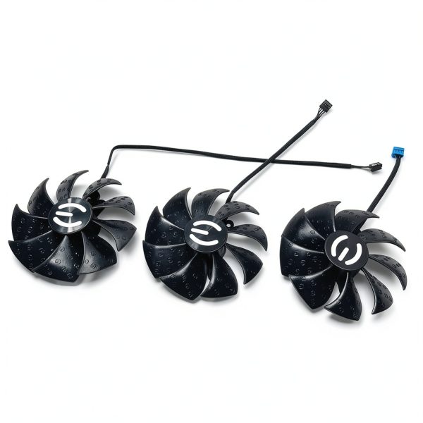 87MM PLD09220S12H Card Fan for EVGA FTW3 Black 3Fan-1
