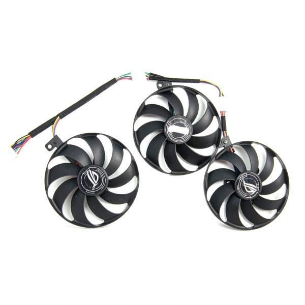 7Pin GPU Card Cooler Fans CCVA for ASUS ROG RTX 2060/2080Ti 88mm-4