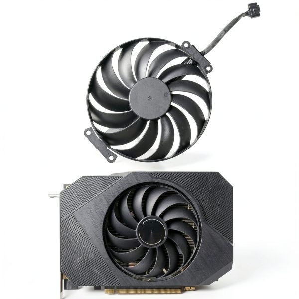 95MM 6PIN T129215SU RTX3050 RTX3060 Phoenix GPU Fan for ASUS Cards-0