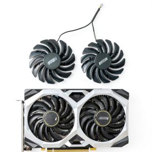 87mm PLD09210S12HH 2pcs GPU Fan for MSI GTX 1660 Super/1660Ti RTX 2060-0