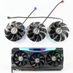 87MM PLD09220S12H Card Fan for EVGA FTW3 Black 3Fan-0